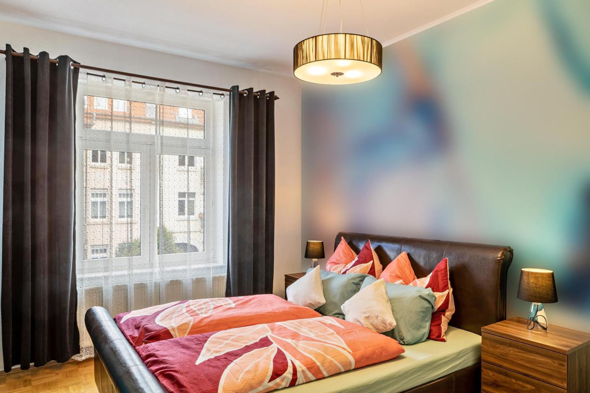 Balkon Apartment Shanti Lu إرفورت المظهر الخارجي الصورة